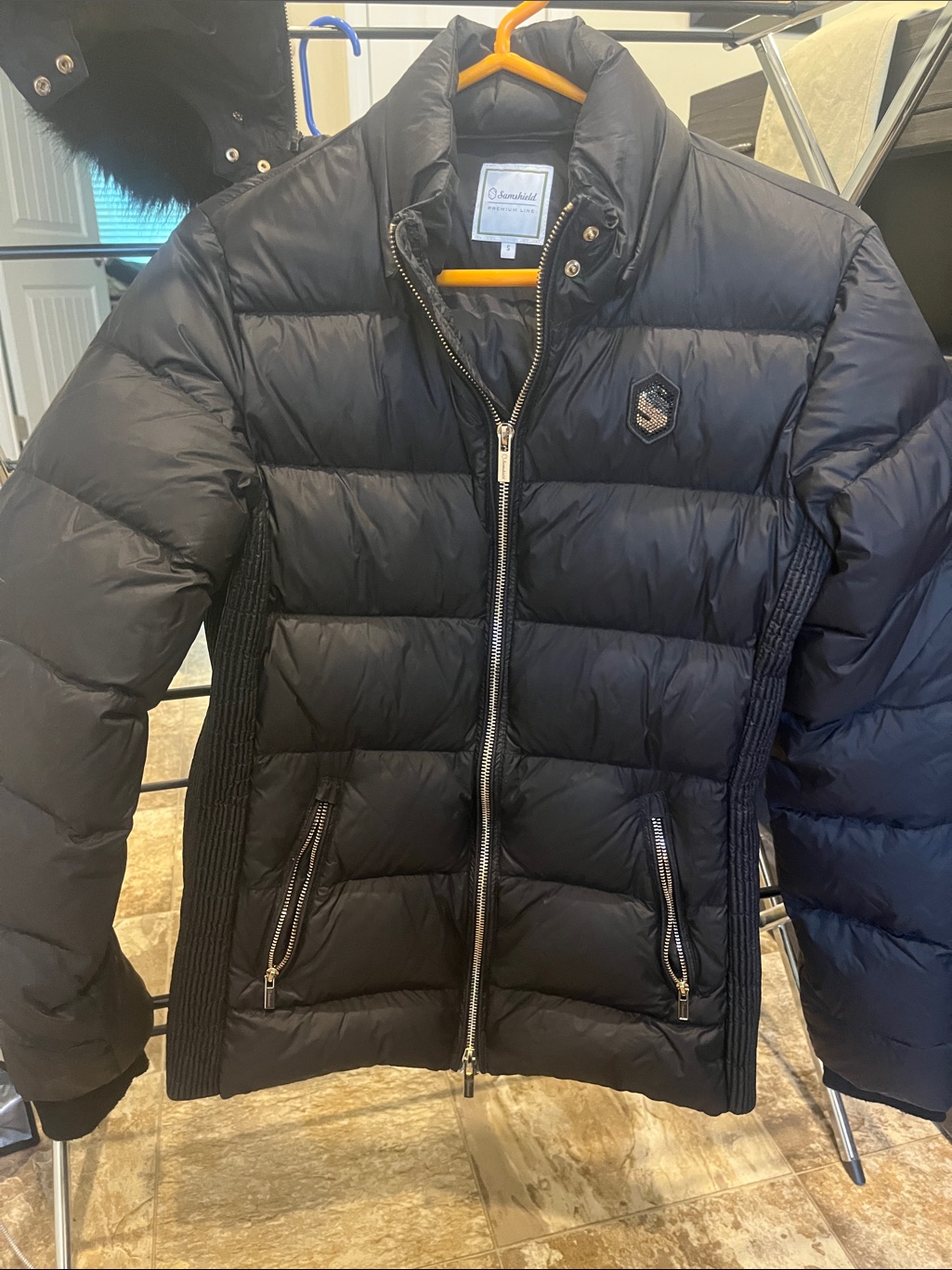 Samshield Down Jacket With Rose Gold Accents